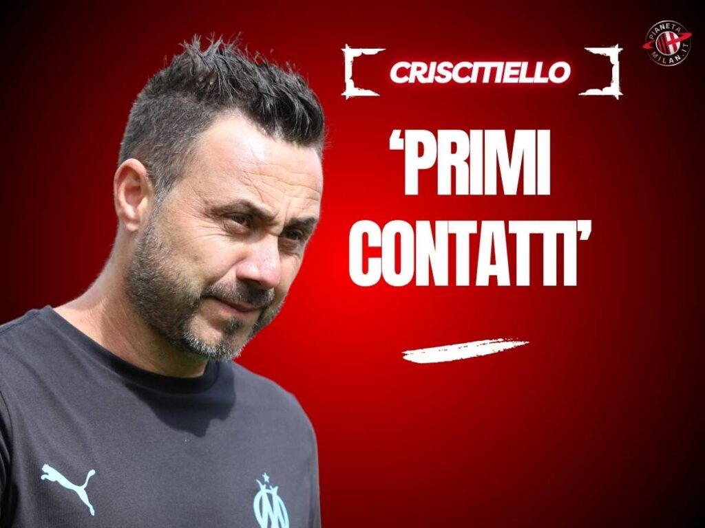 Allenatore Milan, Paratici e De Zerbi: primo contatti! La rivelazione di Criscitiello