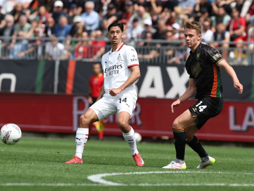 Tijjani Reijnders AC Milan Venezia-Milan 0-2 Serie A 2024-2025