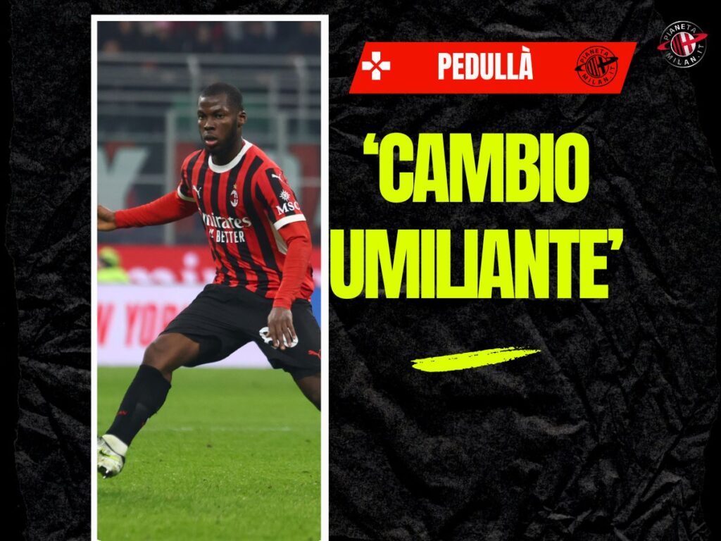 Milan, Pedullà contro Conceicao: "Il cambio di Musah è umiliante"