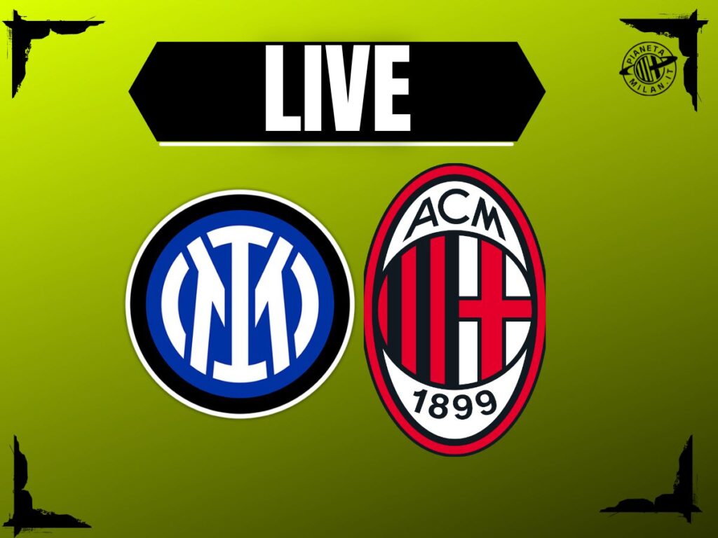 Live partita derby Inter-Milan 23 aprile 2025