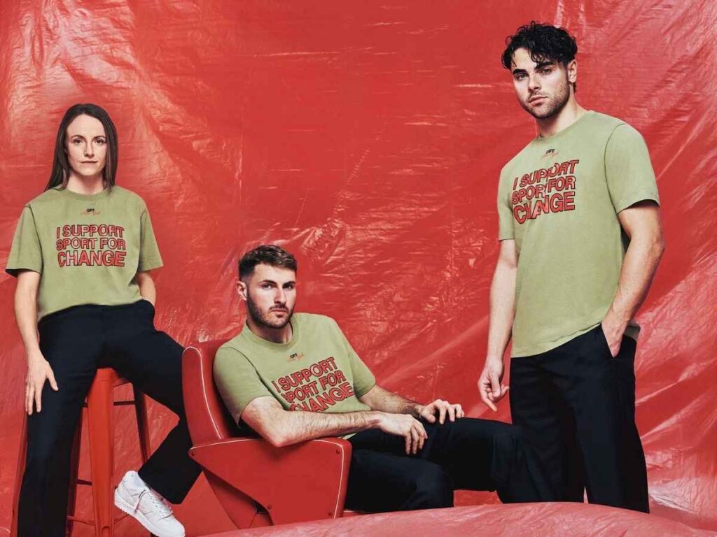 Milan e Off-White, t-shirt 'limited edition' per 'I support sport for change'