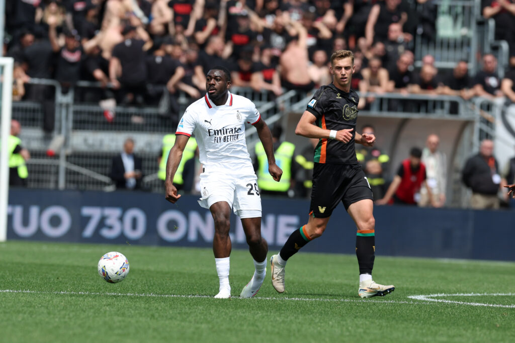 Youssouf Fofana AC Milan Venezia-Milan 0-2 Serie A 2024-2025