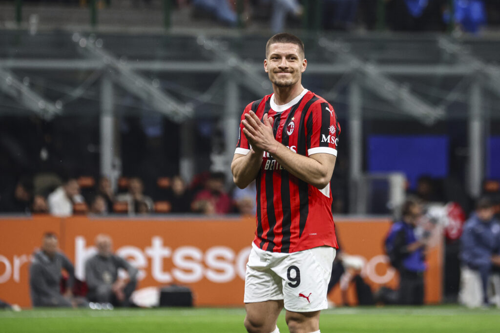 Luka Jovic derby Inter-Milan 0-2 Coppa Italia 2024-25