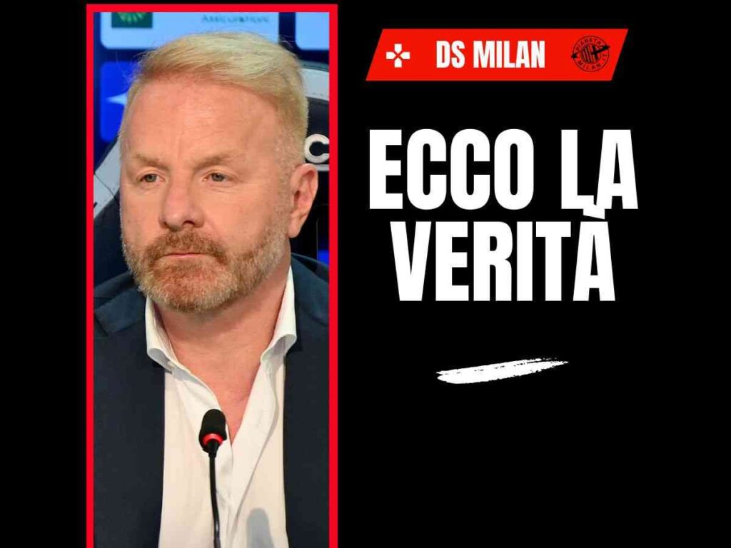DS Milan, dietrofront su Tare? "Incontro positivo". Ecco la reale verità