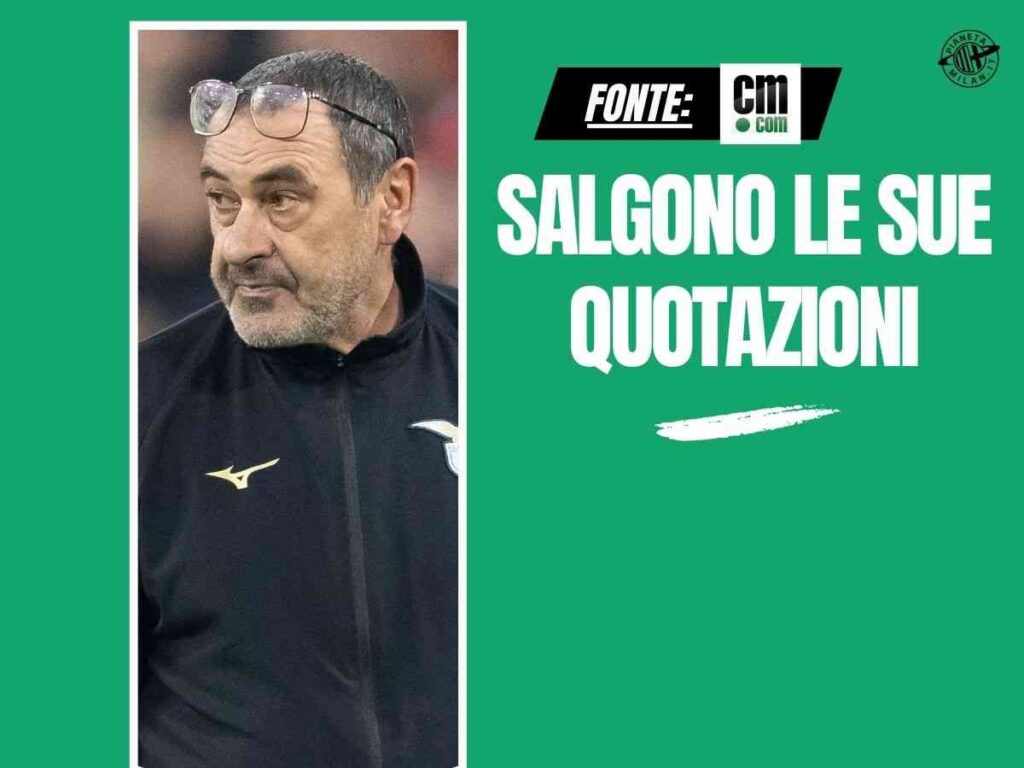 Panchina Milan, Conceicao si gioca tutto. Il nome di Sarri e un retroscena