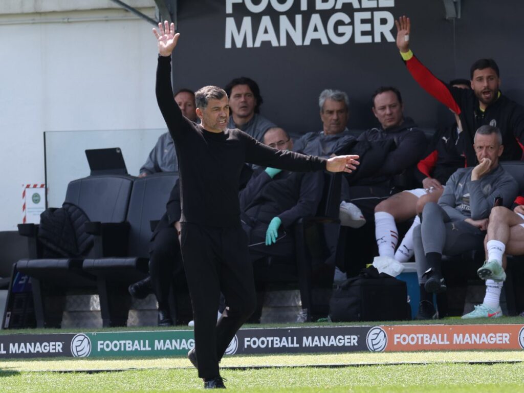 Sergio Conceicao AC Milan Venezia-Milan 0-2 Serie A 2024-2025