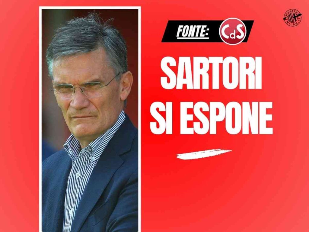 DS Milan, Sartori ancora in corsa? Lui intanto si espone così sul suo futuro