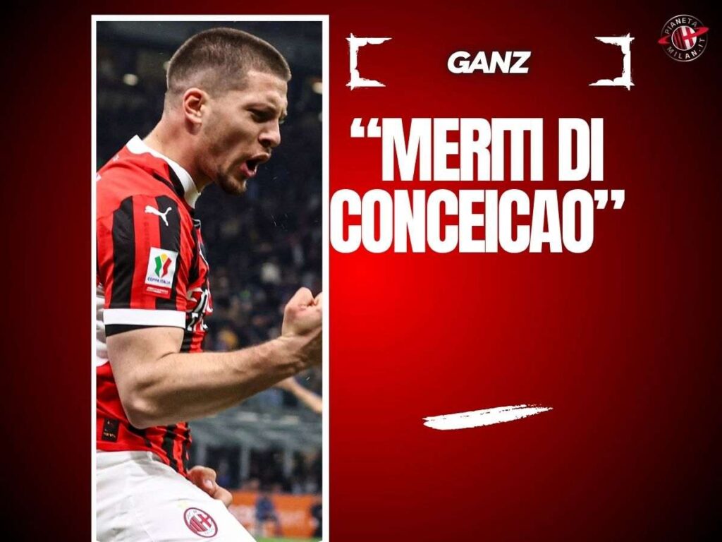 Milan, Ganz su Jovic: "Molti meriti di Conceicao. Ecco perché"