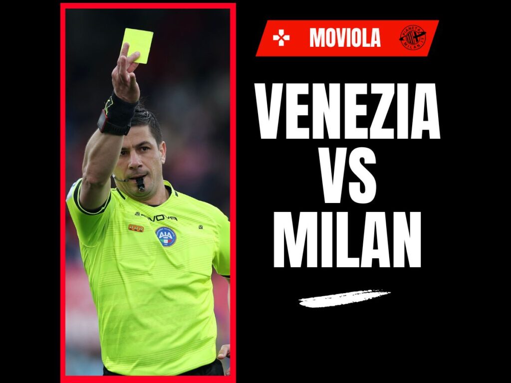 Moviola LIVE Venezia-Milan 27 aprile 2025