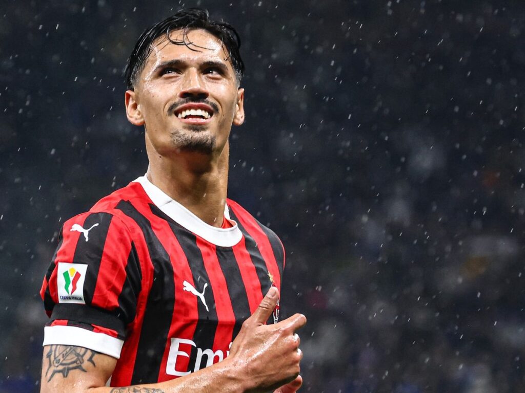 Tijjani Reijnders AC Milan derby Inter-Milan 0-3 Coppa Italia 2024-2025