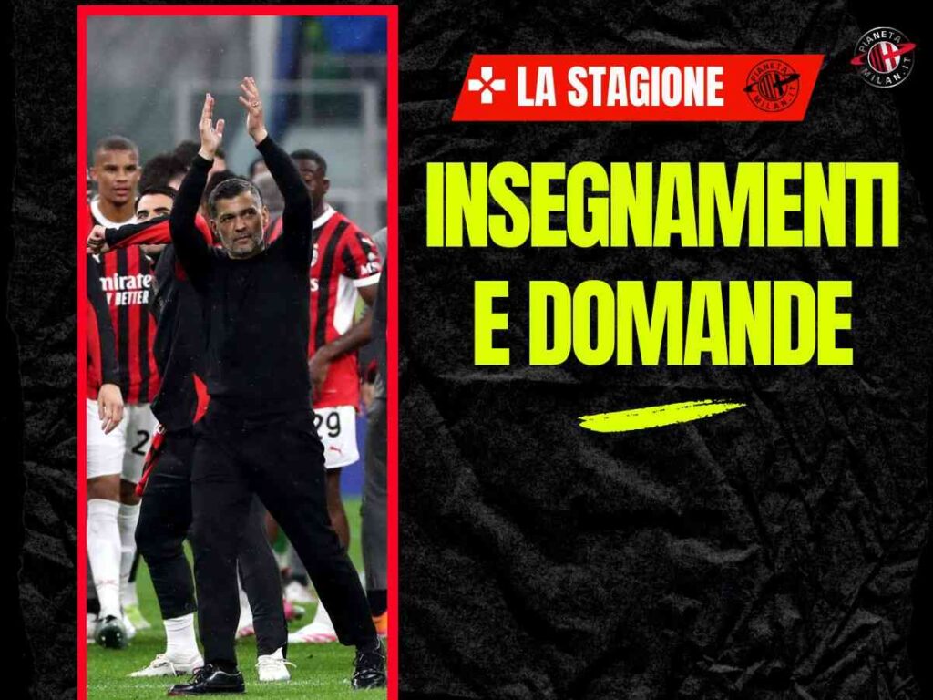 Milan, stagione di insegnamento. La difesa a 3 funziona: perché non farla prima?
