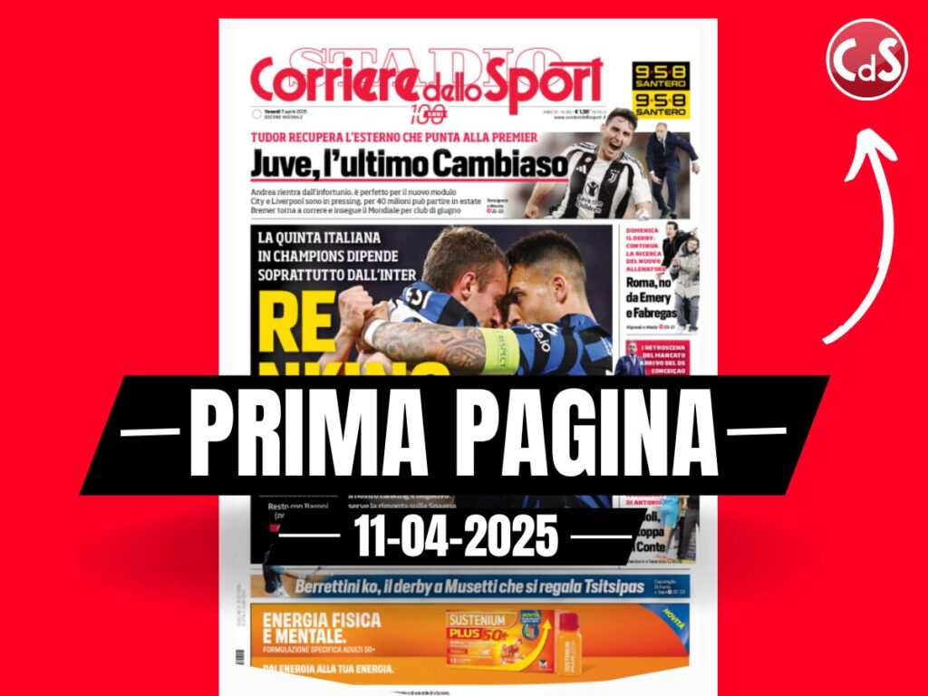 Prima pagina Corriere dello Sport: Milan, così è saltato Paratici