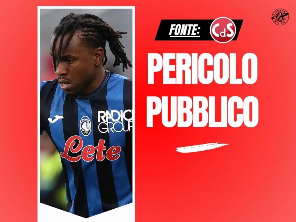 Milan-Atalanta, per Lookman un insospettabile tabù da infrangere