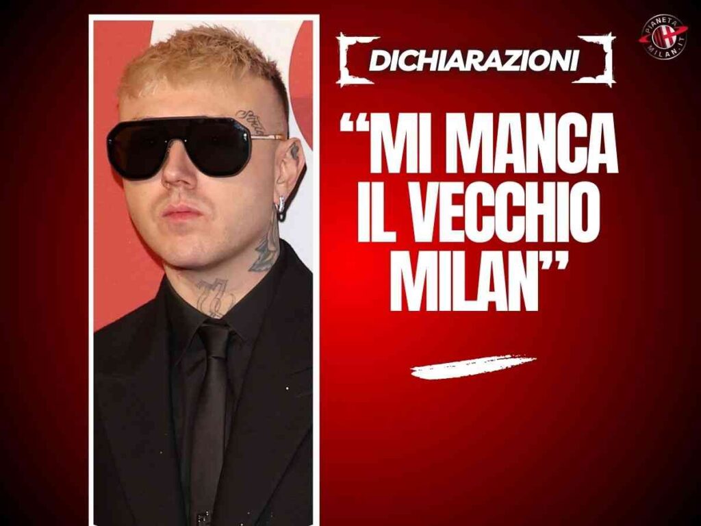 Lazza: "Milan, rivoglio Ancelotti. Mi addormentai per l'odore degli spinelli ..."