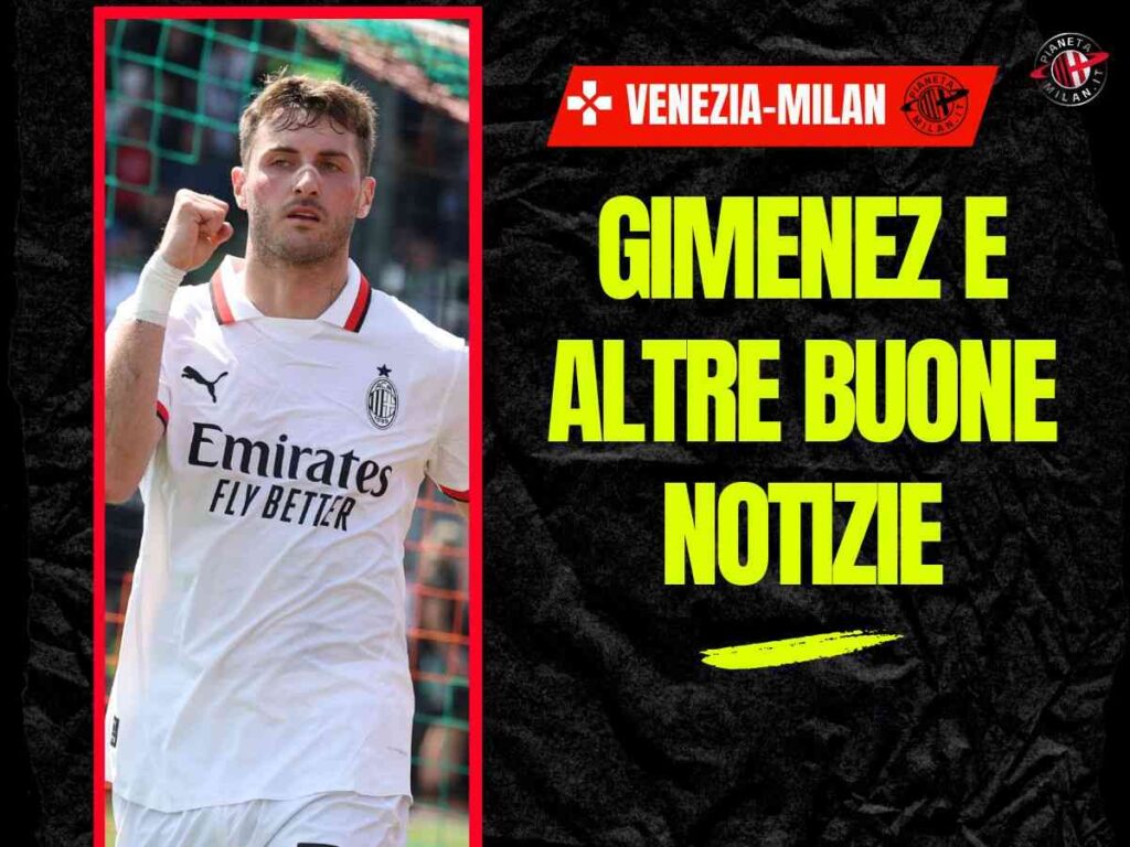 Milan cinico e concreto. Gimenez torna in gol, ma la buona notizia è un'altra