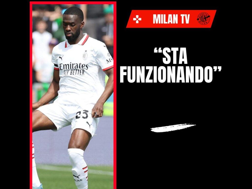 Venezia-Milan, Tomori: "Qualcosa sta funzionando. In questo momento..."