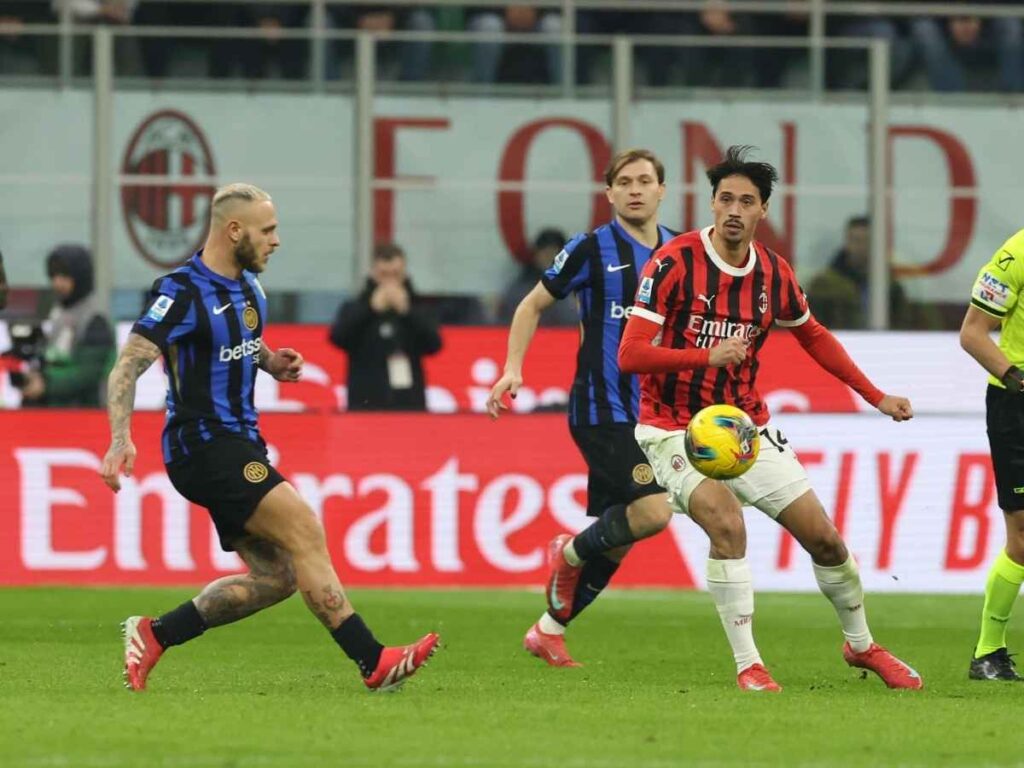Tijjani Reijnders AC Milan derby Milan-Inter 1-1 Serie A 2024-2025