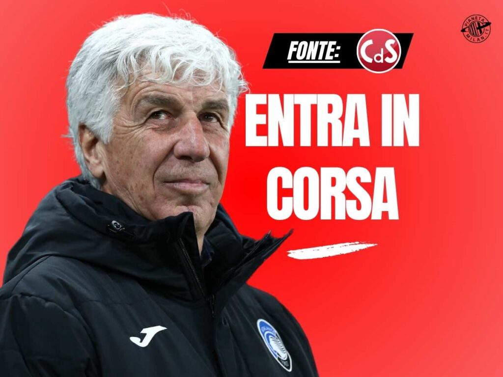 Allenatore Milan, sorpresa Gasperini? Possibile coppia con D'Amico