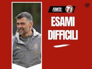 Milan, Conceicao avanti con la difesa a tre contro i grandi maestri