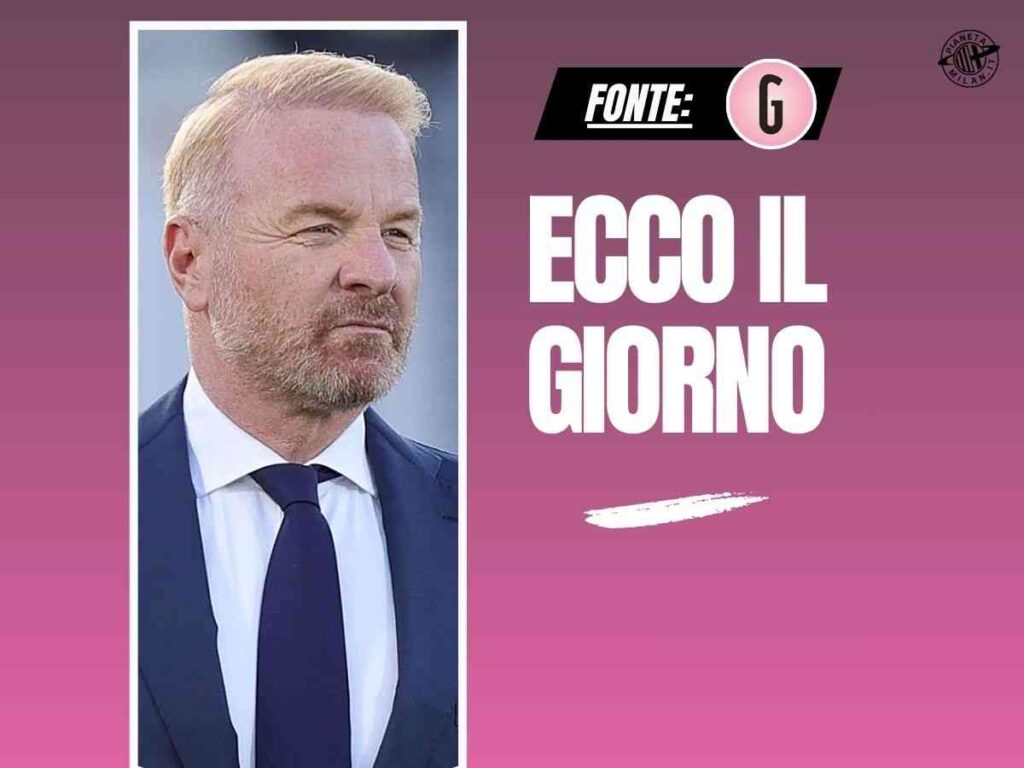 DS Milan, Tare il prescelto: l'esperto conferma e rilancia. E su Sartori ...