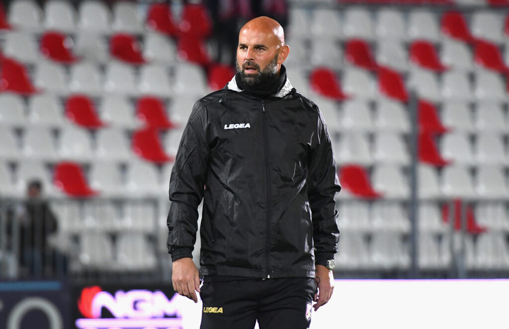 Roberto Stellone, allenatore della Vis Pesaro (getty images)