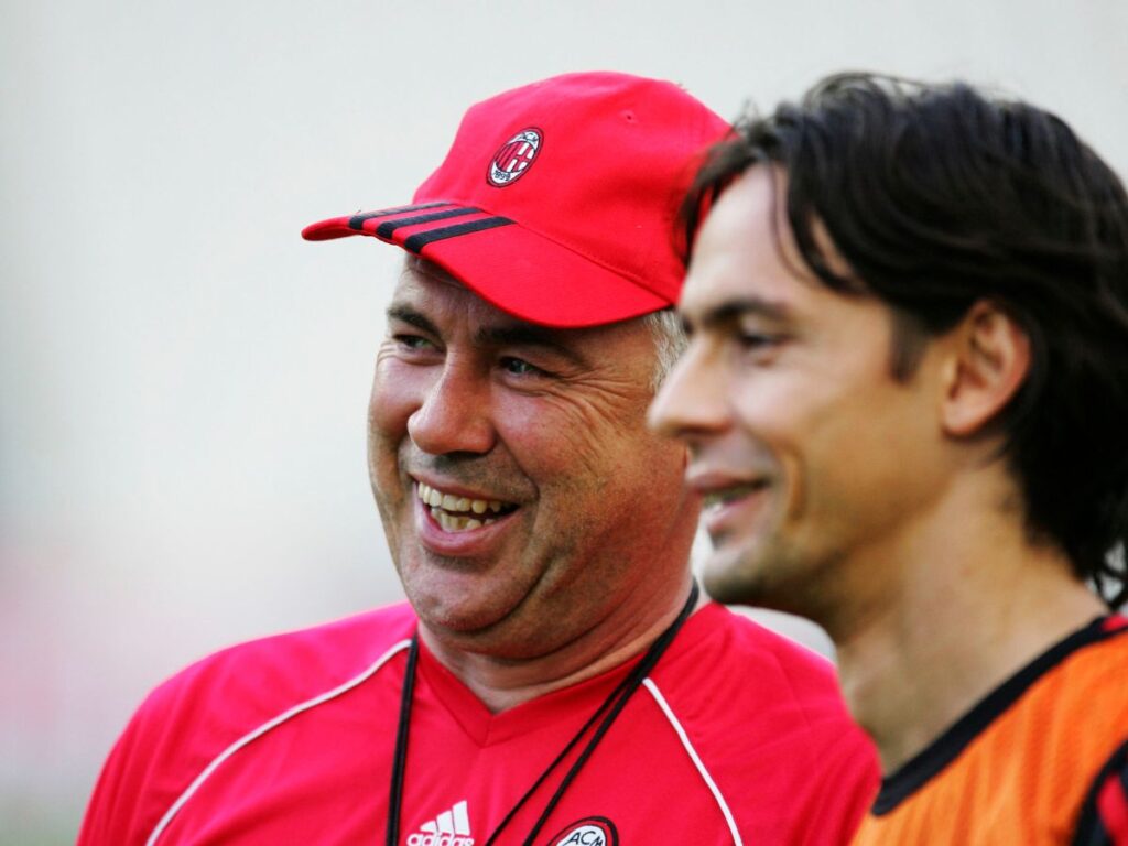 AC Milan Ancelotti Inzaghi
