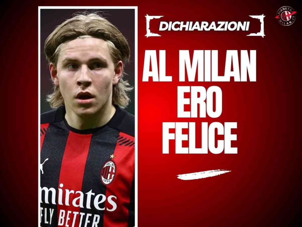 Hauge: "Il Milan era il passo perfetto, ero felice. Poi è arrivato lo stress quando ..."