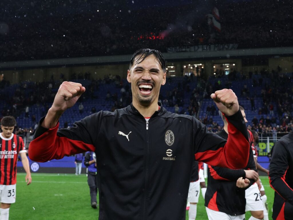 Tijjani Reijnders AC Milan derby Inter-Milan 0-3 Coppa Italia 2024-2025
