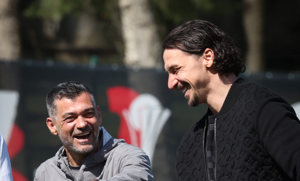 Zlatan Ibrahimovic RedBird AC Milan conferenza stampa presentazione Milanello Conceicao