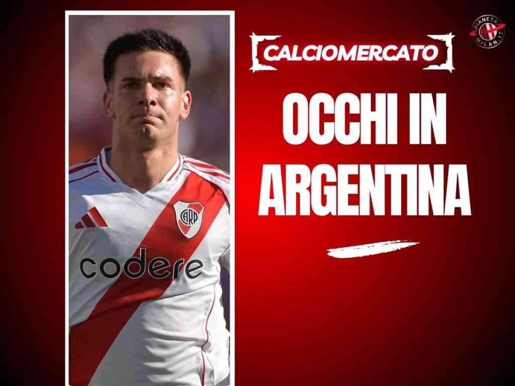 Calciomercato Milan, occhi su un incredibile talento argentino: i dettagli