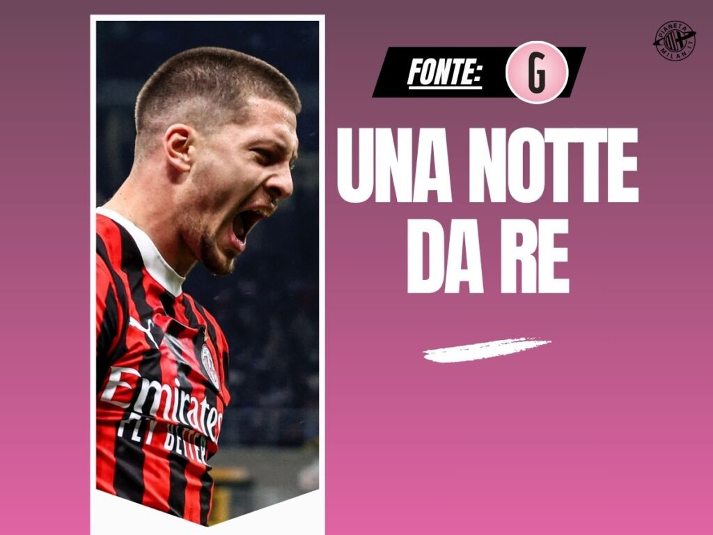 Derby Inter-Milan, Jovic raggiante: "Era importante. Ora andiamo a Roma"