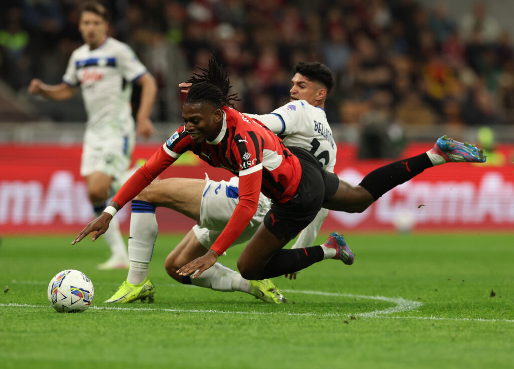Rafael Leao Milan-Atalanta 0-1 Serie A 2024-25