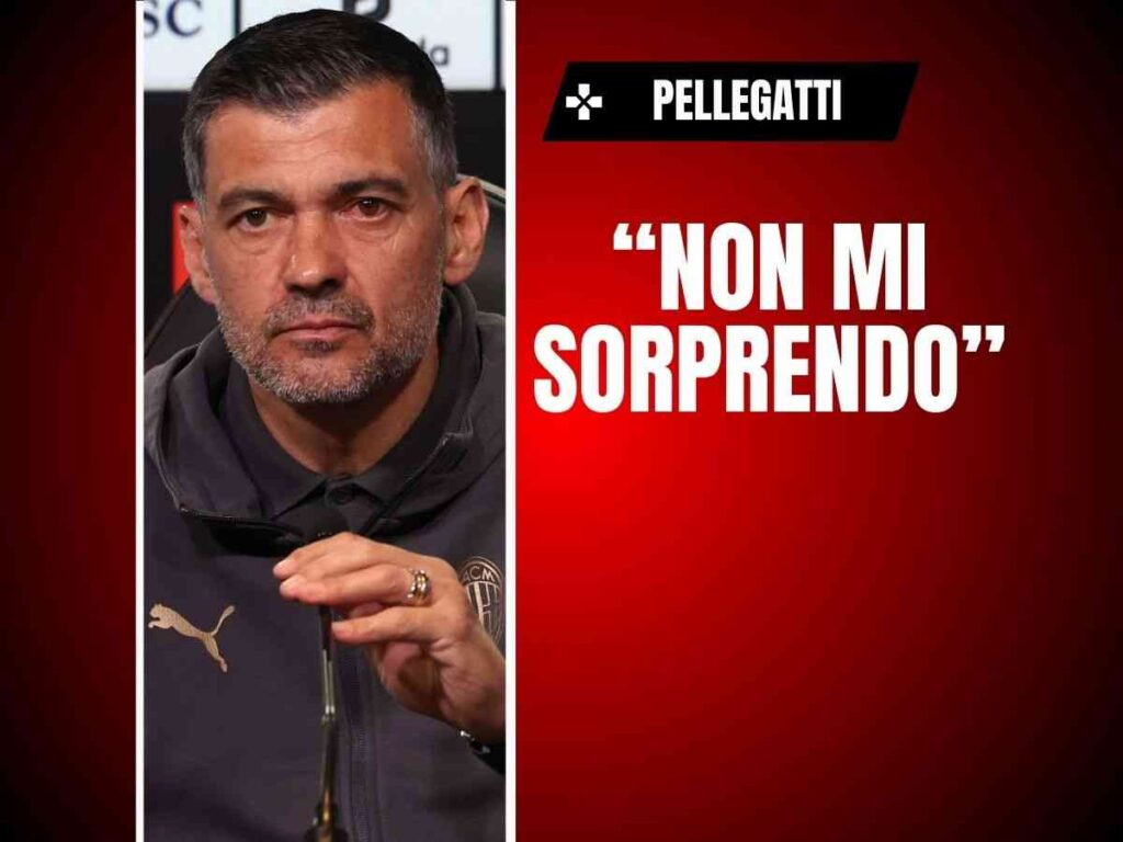 Milan, Pellegatti: "Niente DS e rimane Conceicao? Non mi sorprendo! Ecco perché"
