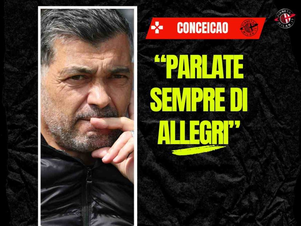 Venezia-Milan, Conceicao: "Parlate sempre di Allegri. Non è importante..."
