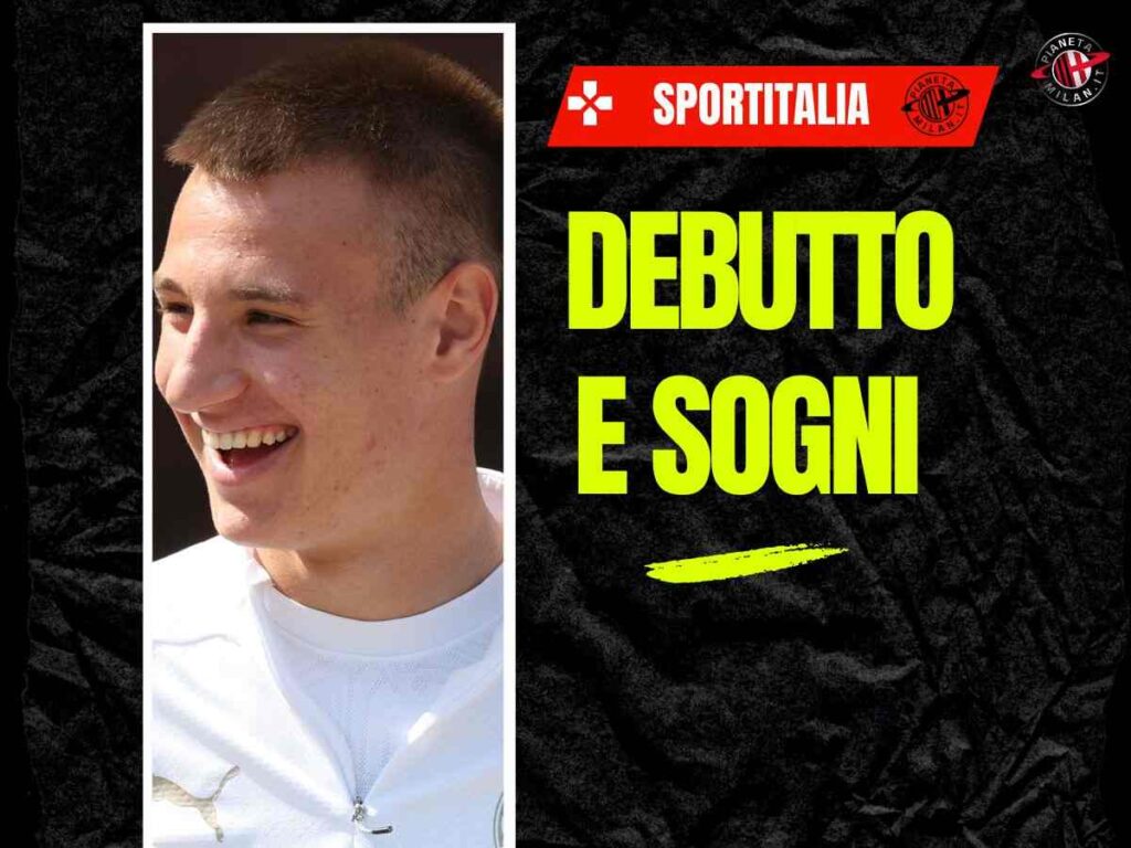 Milan, Camarda: "Debutto? Non è spiegabile. Il mio sogno..."
