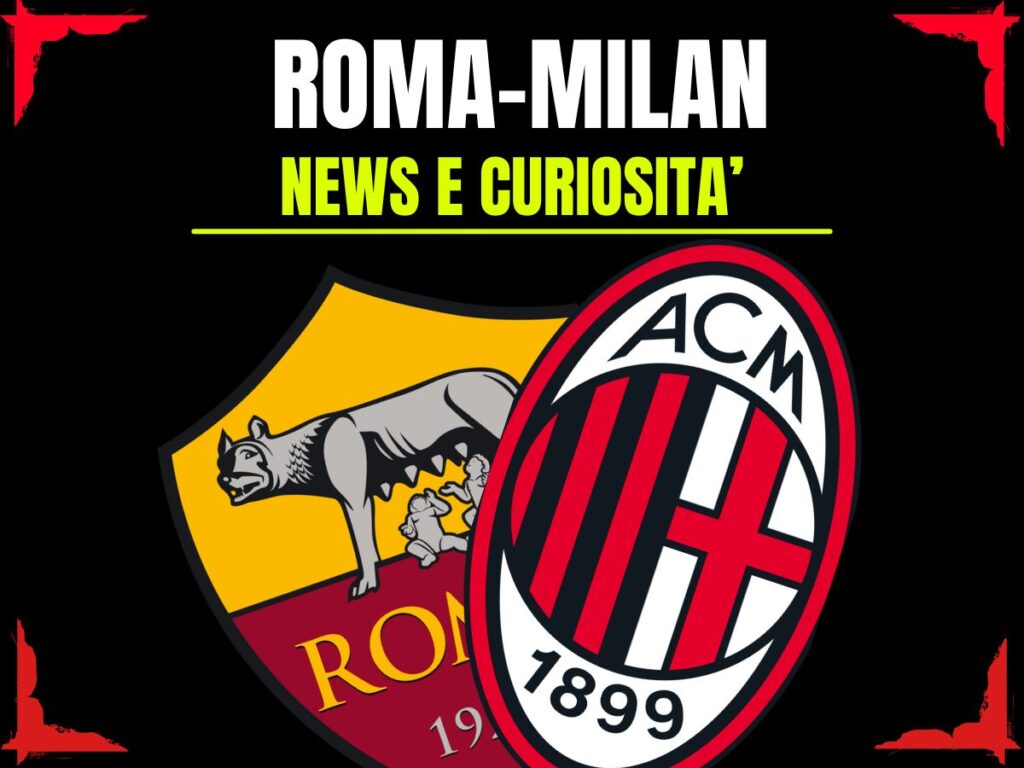 Roma-Milan: info e news sulla prossima partita