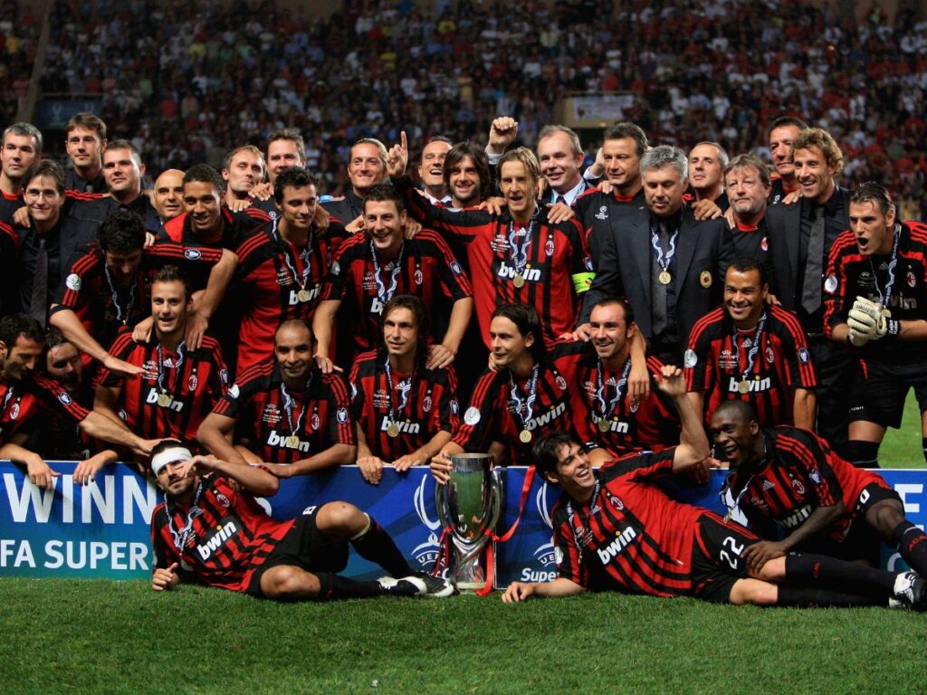 AC Milan Supercoppa Europea 2007 Milan-Siviglia 3-1