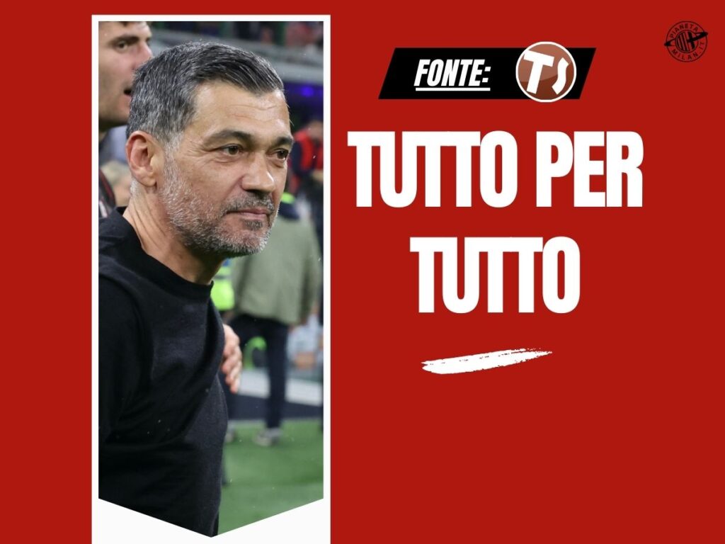 Milan, Conceicao punta la conferma: se vince la Coppa Italia può restare!