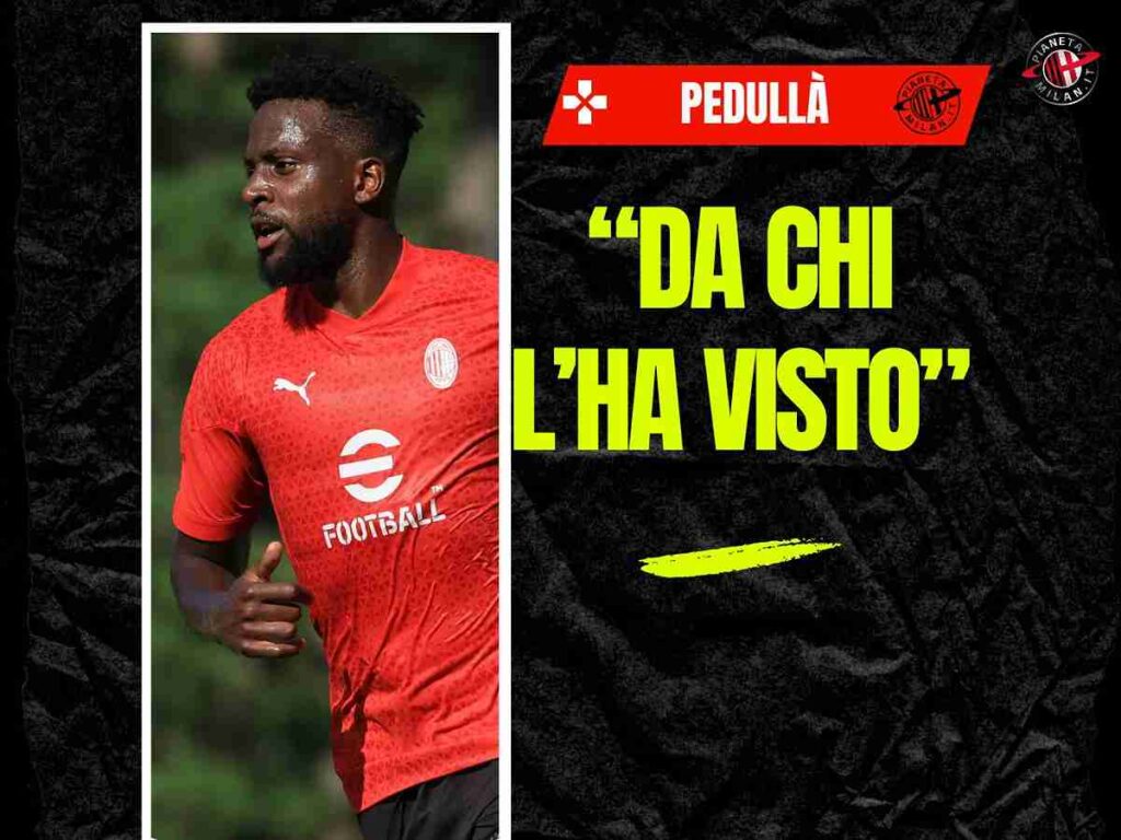 Milan, Pedullà: "Origi da beneficenza calcistica. Non sai dove sia"