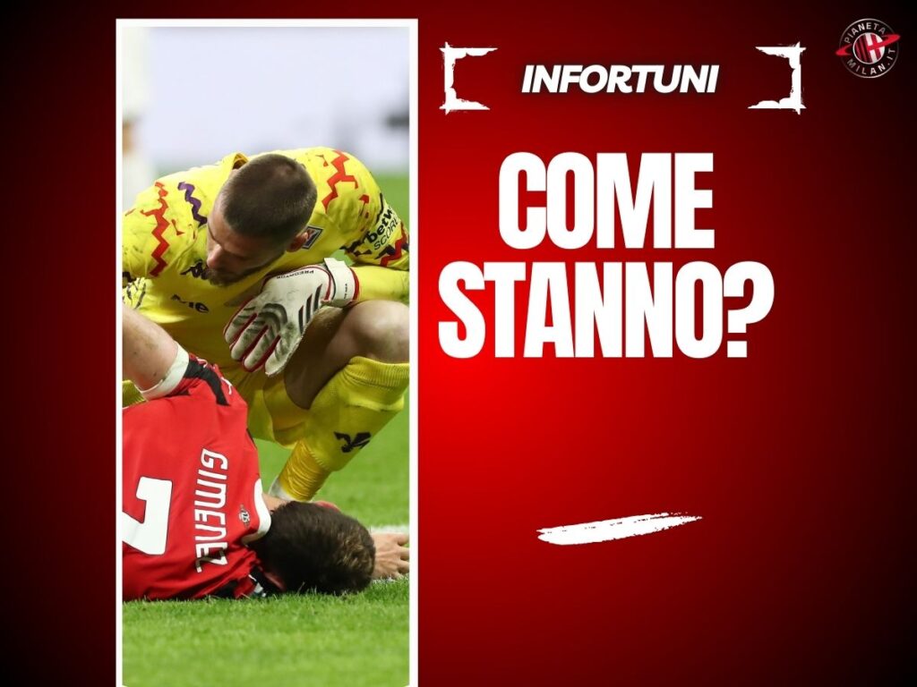 Milan, infortuni Abraham e Gimenez: notizie contrastanti. Le ultime