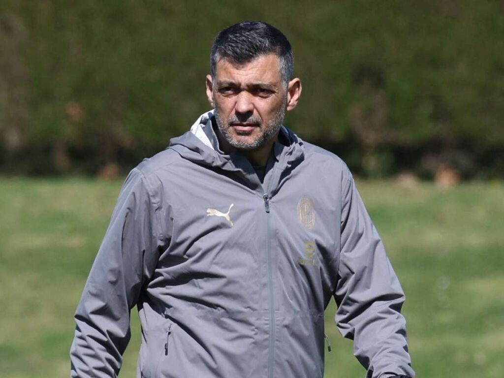 Sergio Conceicao AC Milan allenamento Milanello
