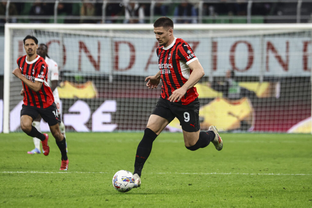 Luka Jovic Milan-Fiorentina (getty images)