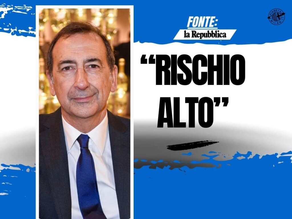 Stadio, Sala: "Il rischio che il Milan vada a San Donato è molto alto"