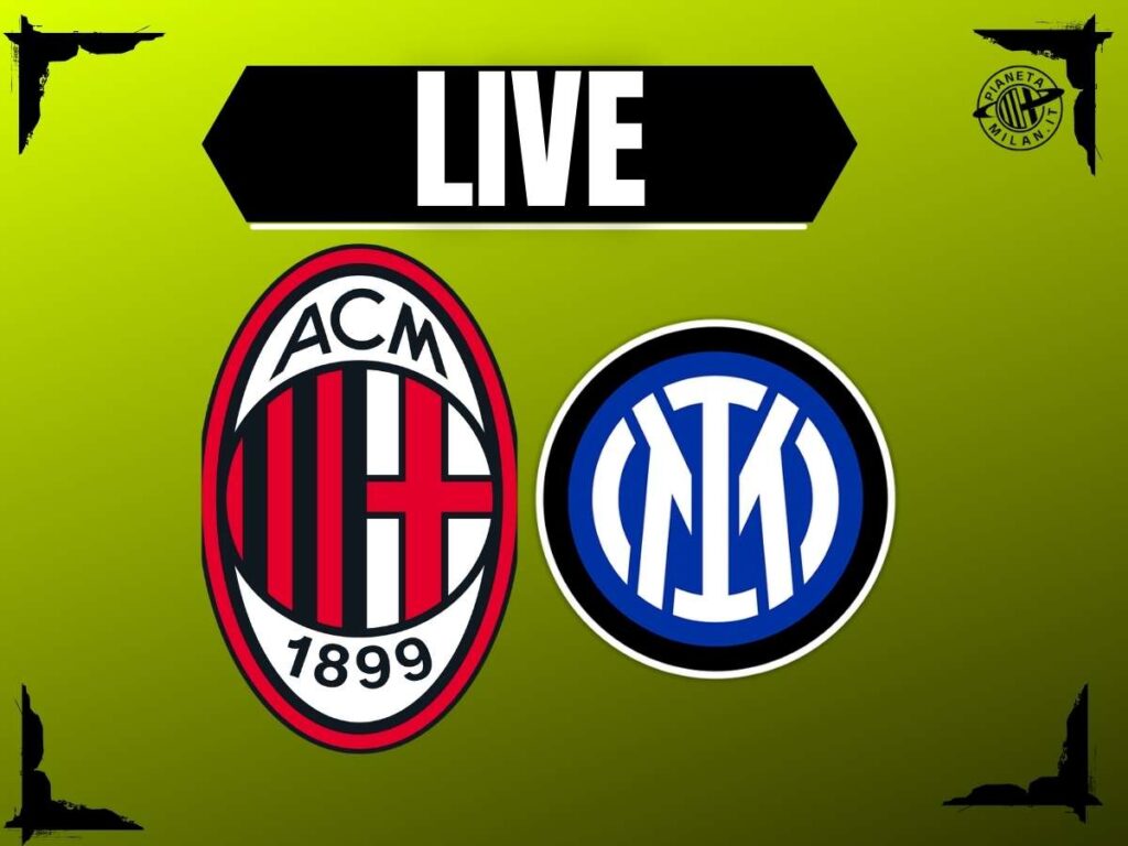 Live partita derby Milan-Inter 2 aprile 2025