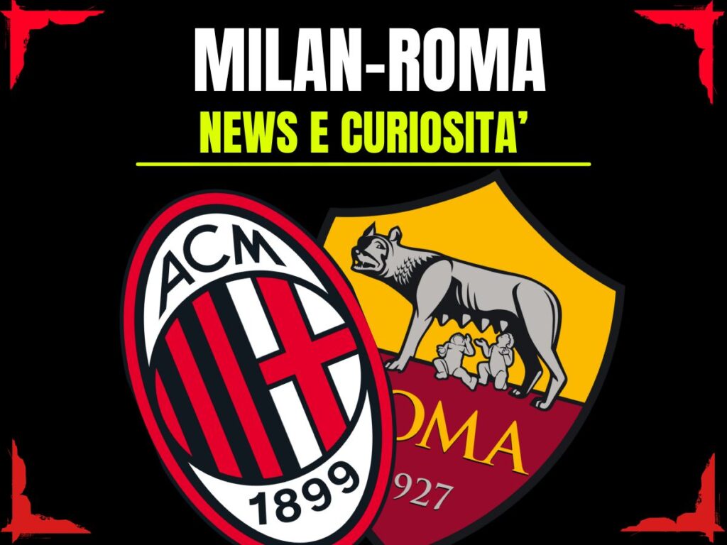 Milan-Roma: info e news sulla prossima partita