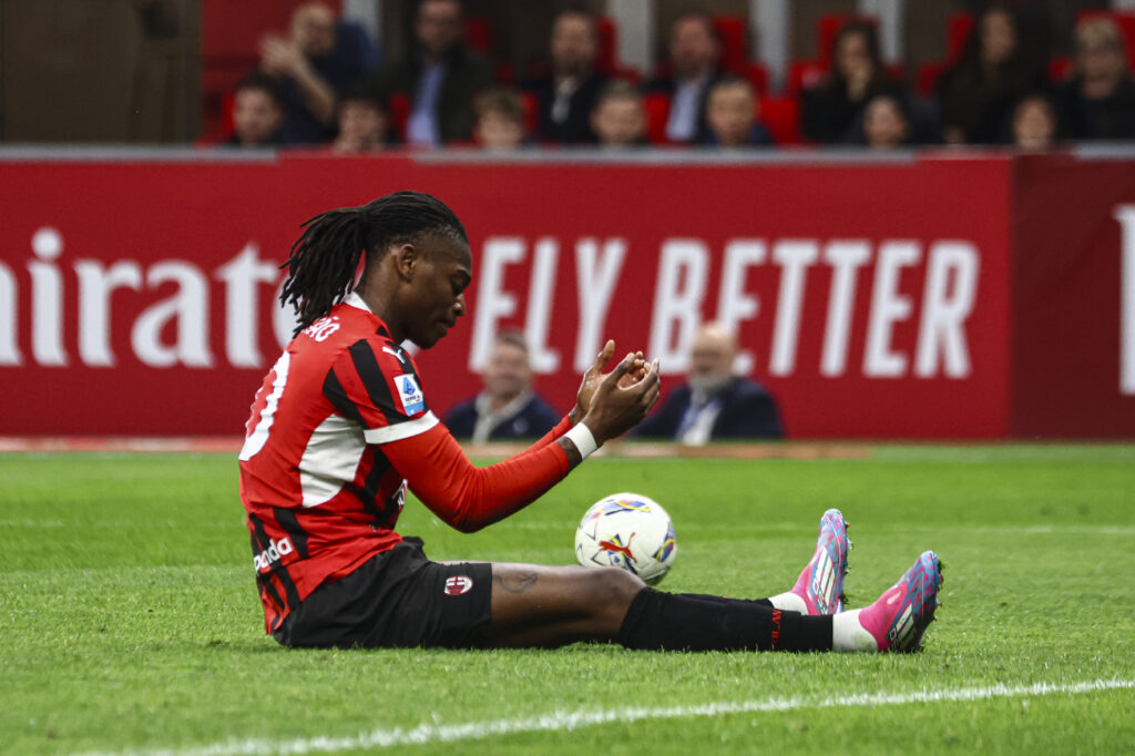 Rafael Leao Milan-Atalanta 0-1 Serie A 2024-25