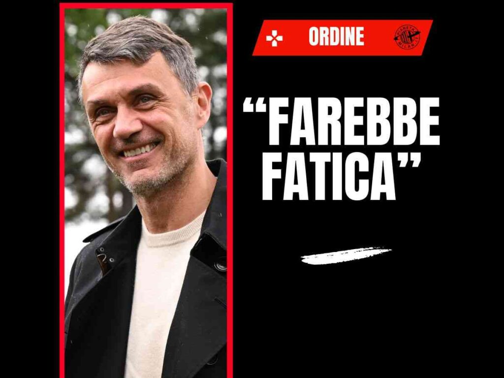 Ordine: "Anche Baresi e Maldini faticherebbero in questo Milan. Conceicao ..."