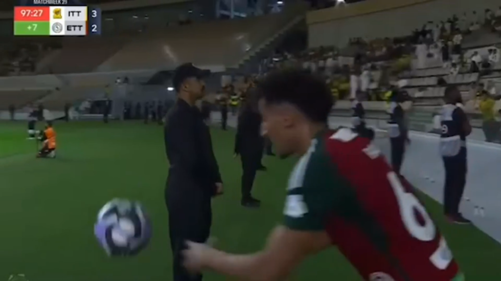 Saudi Pro League rimessa laterale