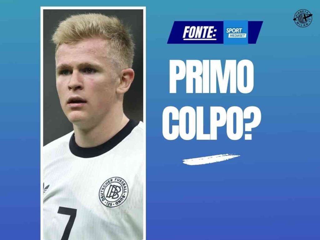 Calciomercato Milan, Burkardt primo colpo? Tare lo sponsor: i dettagli