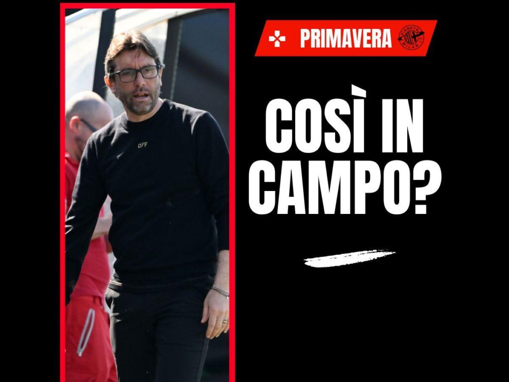 Primavera, Milan-Cagliari: probabili formazioni. Guidi se la gioca così?